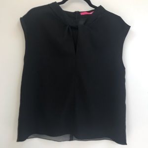 Pinkyotto Black Sleeveless Blouse